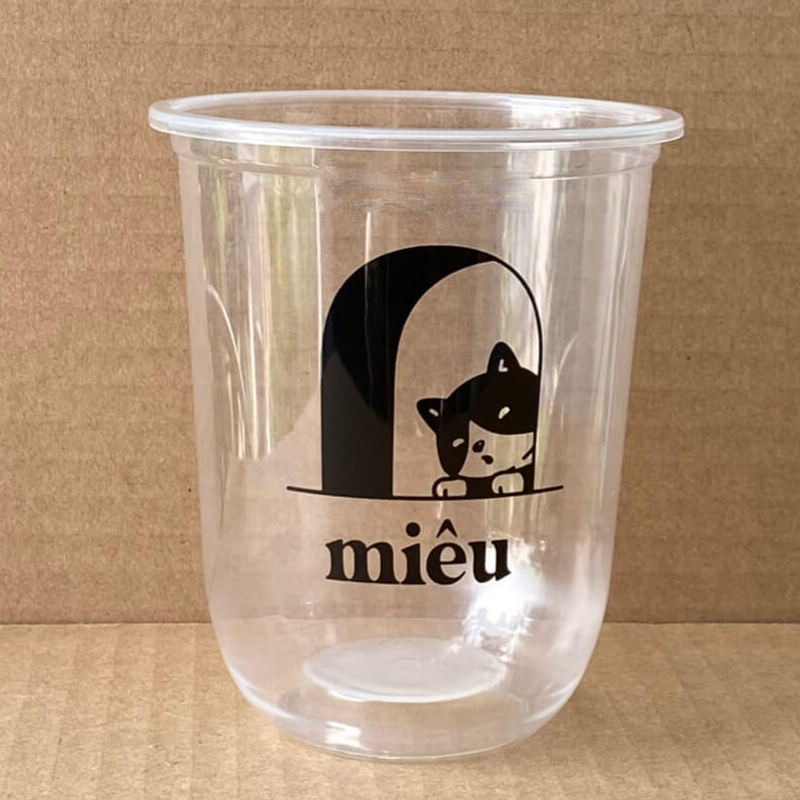 Ly nhựa PP 500ml đáy bầu